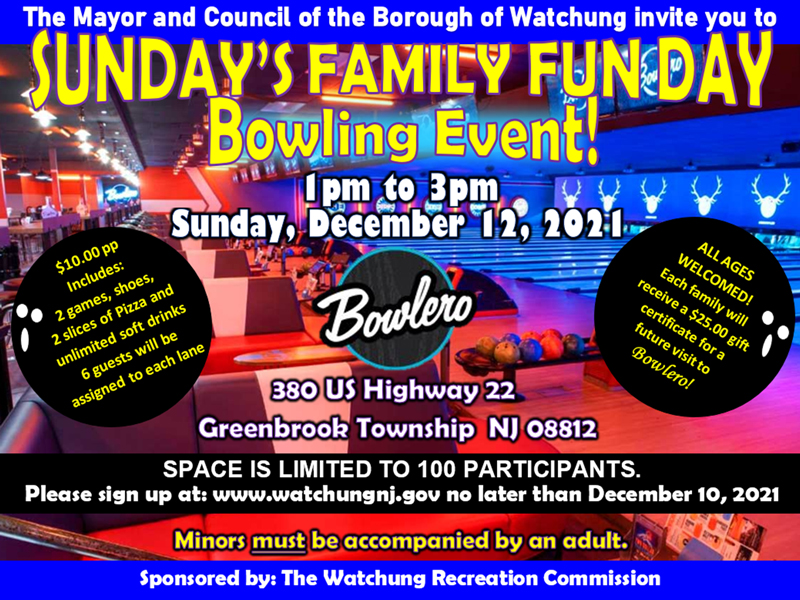 Bowling Event Flyer