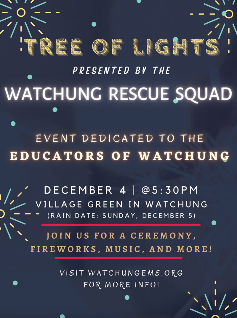 tree of lights flyer