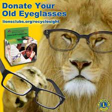 lion glasses flyer