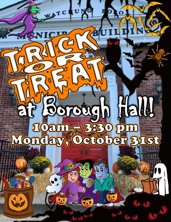 trick or treat flyer