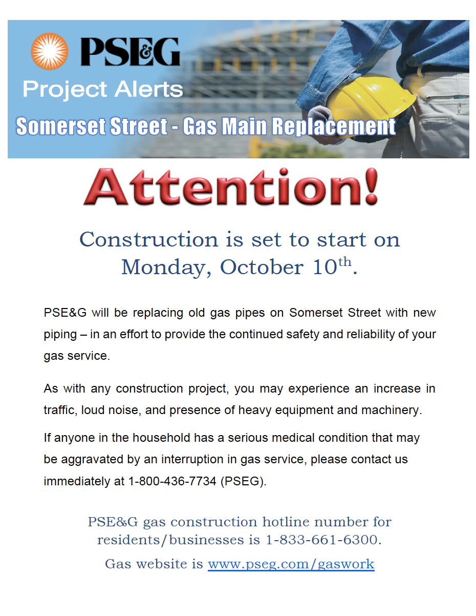 PSEF Notice of construction