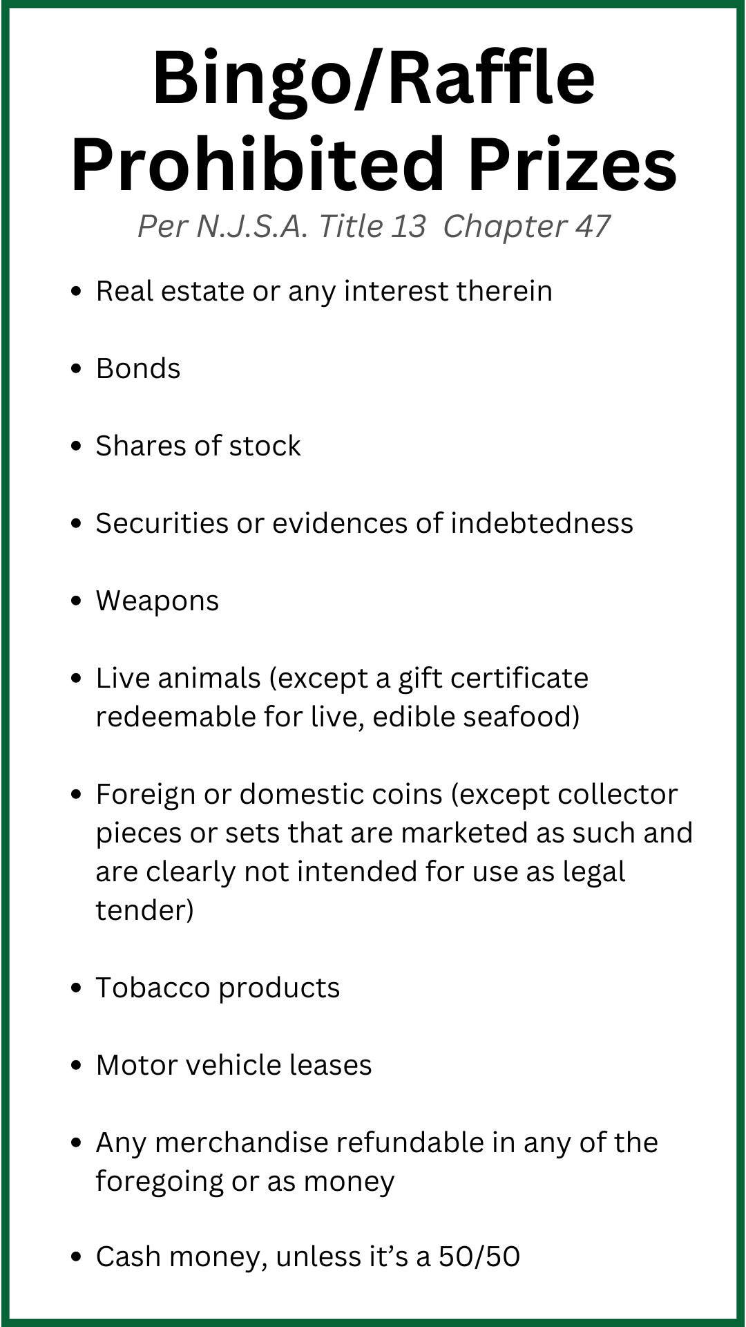 Watchung NJ Games Of Chance Guide watchung-nj-games-of-chance-guide