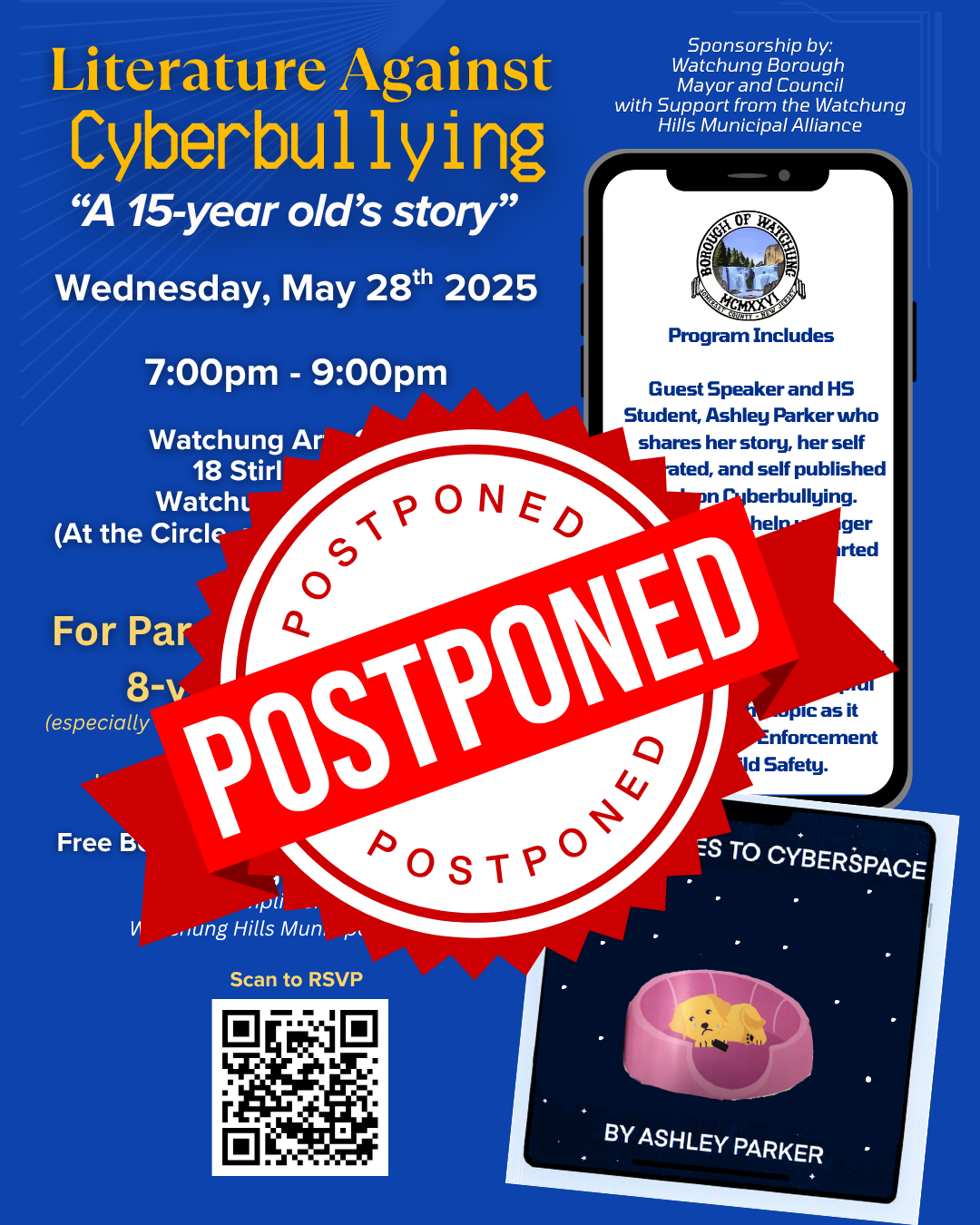 postponed cyberbullying event