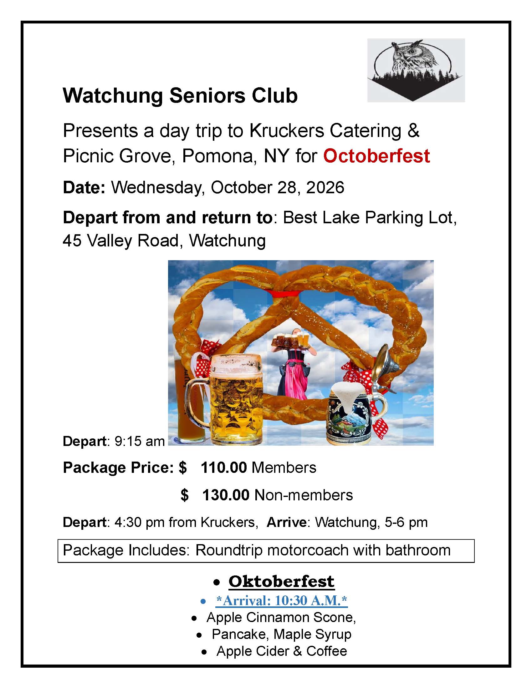 Trip to Kruckers flyer. Click to open an OCR scanned PDF version of it.