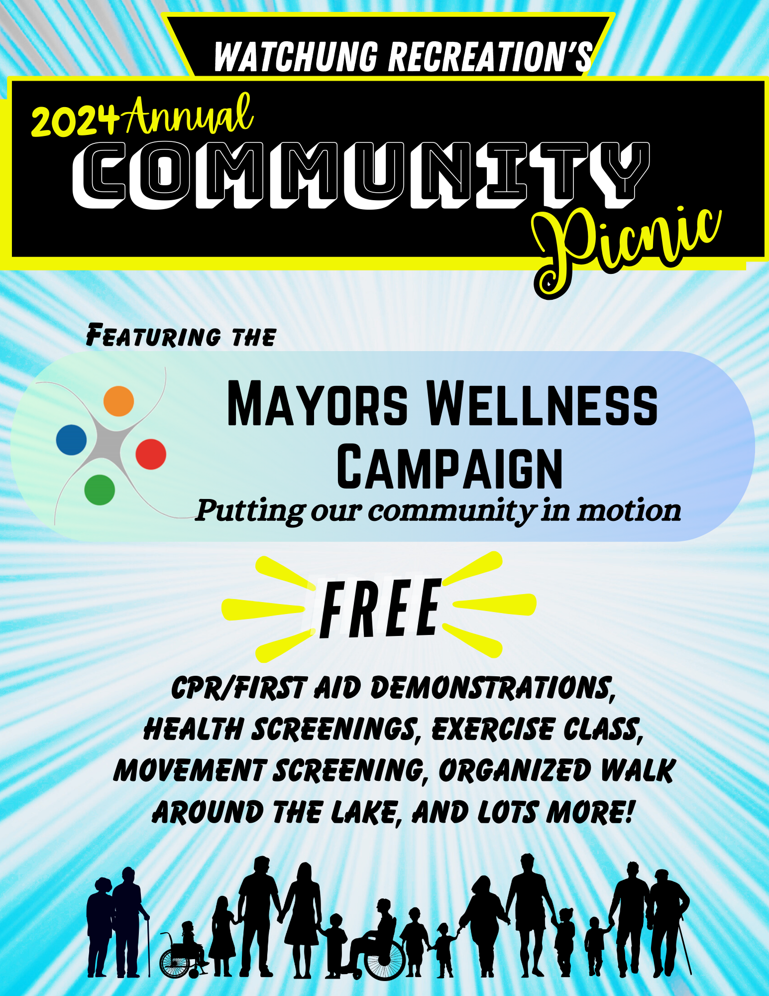 Mayor Wellness Campaign Flyer